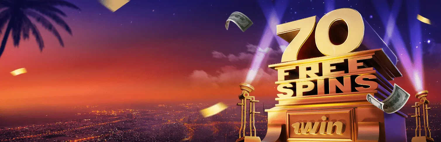 Serie de 70 free spins para todos los nuevos usuarios
