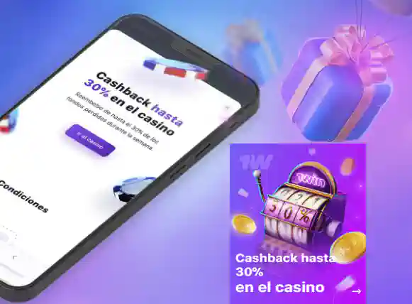 Cashback del 30% en 1Win